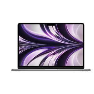 Apple 13.6-inch MacBook Air 2022 with M2 chip: 8GB RAM, 256GB SSD Storage; Space Gray (NEW)